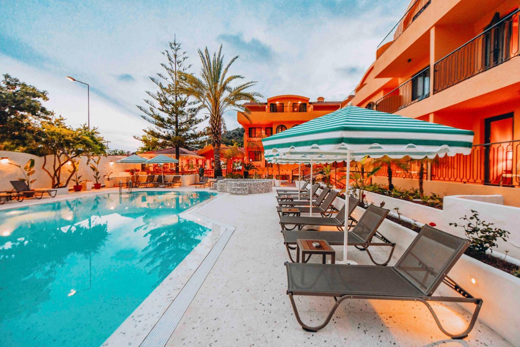 Unsal Hotel Oludeniz Bagian luar foto