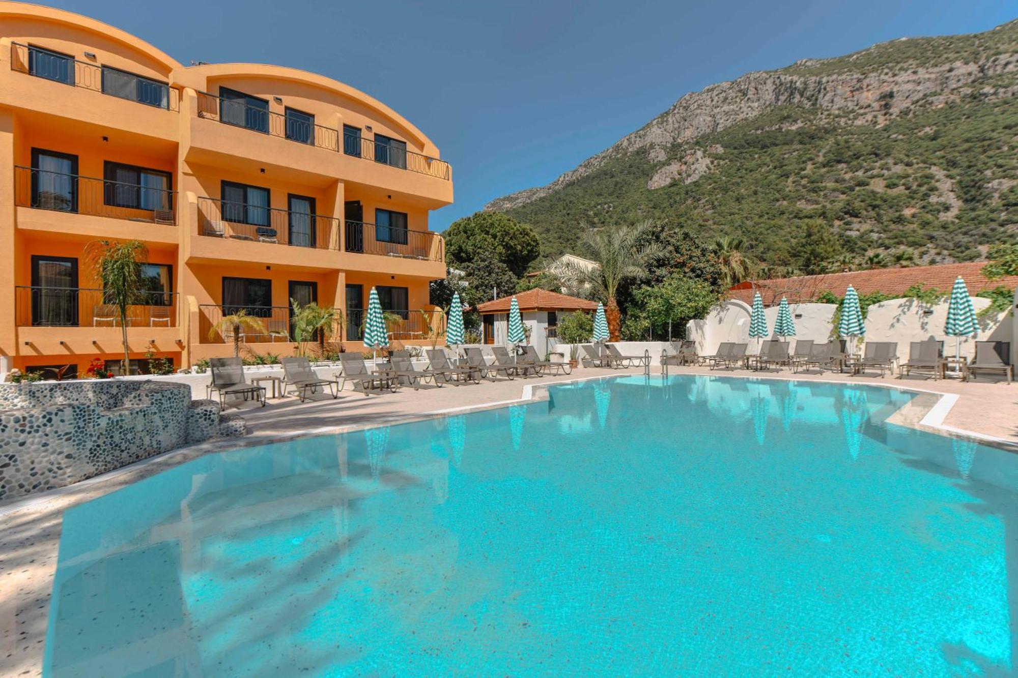 Unsal Hotel Oludeniz Bagian luar foto